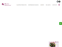 Tablet Screenshot of floristeriainternacional.com